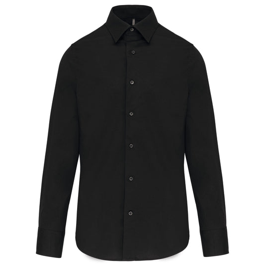 Men's Long Sleeve Stretch Casual Shirt #1