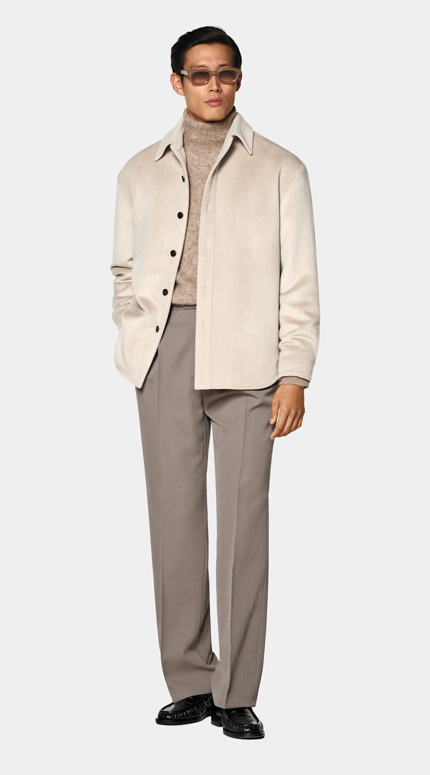 Sobrecamisa Light Taupe | MC057