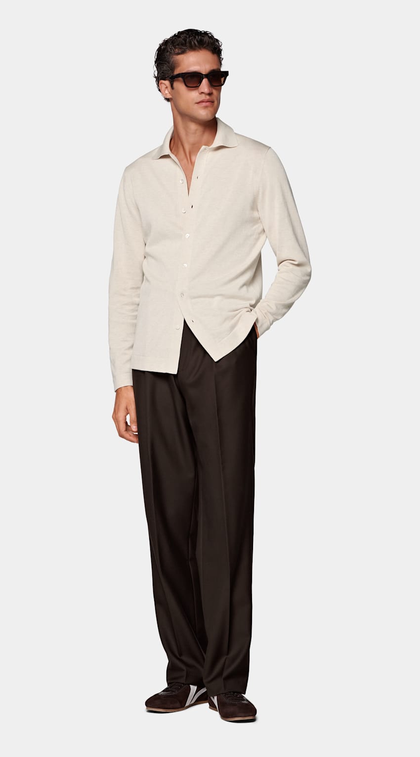 Camisa areia | MC139