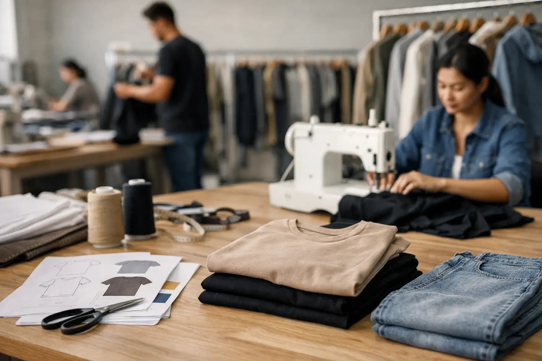 How to Start a Clothing Brand: First Production Run