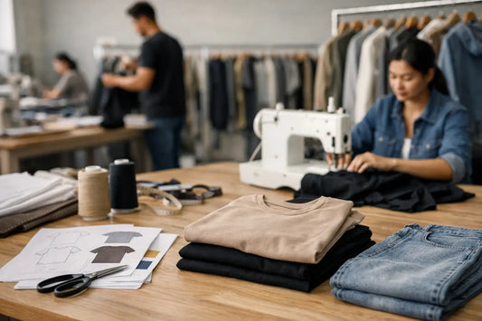 How to Start a Clothing Brand: First Production Run