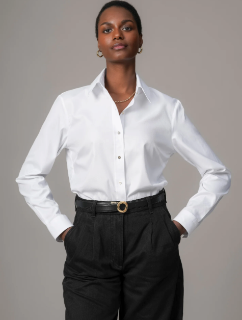 Blusa Colleen Premium – Elegância Intemporal com um Toque de Glamour