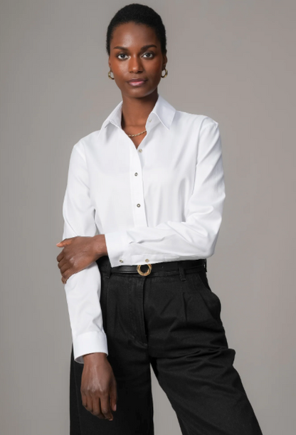Blusa Colleen Premium – Elegância Intemporal com um Toque de Glamour