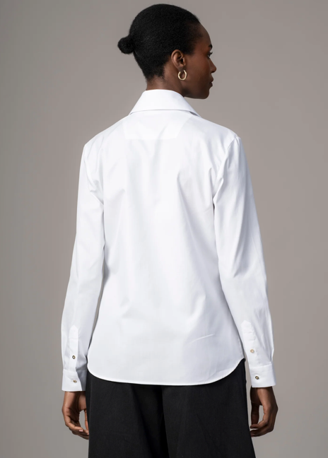 Blusa Colleen Premium – Elegância Intemporal com um Toque de Glamour