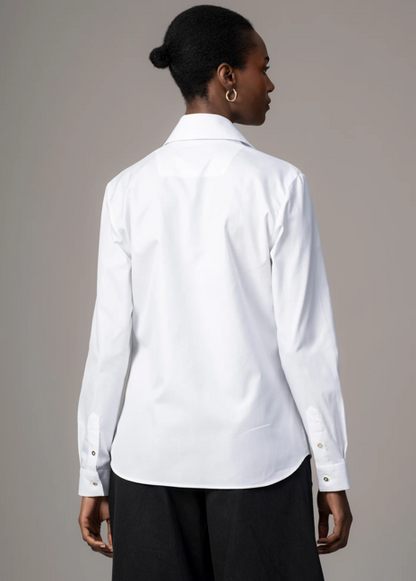 Blusa Colleen Premium – Elegância Intemporal com um Toque de Glamour