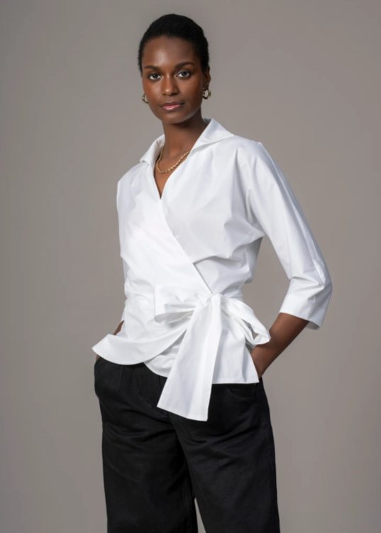 Colleen Premium Blouse – Timeless Elegance with a Touch of Glamour