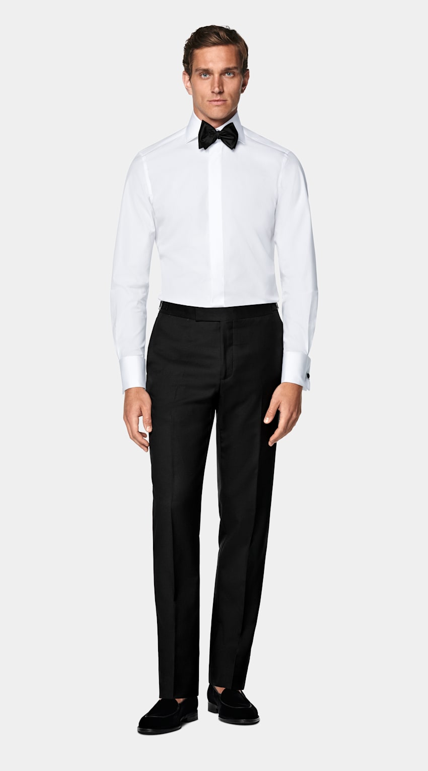 Camisa branca de cerimónia | MC013