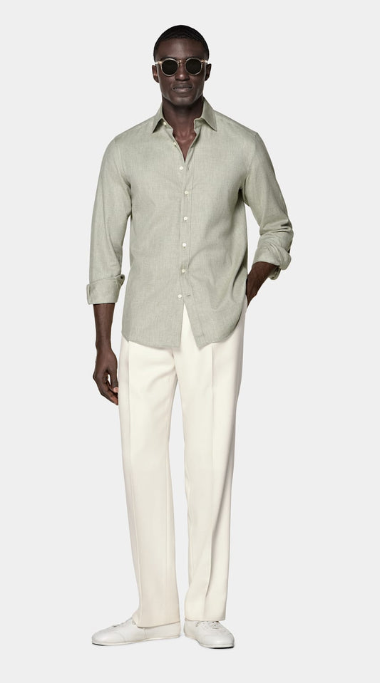 Camisa verde-clara | MC126