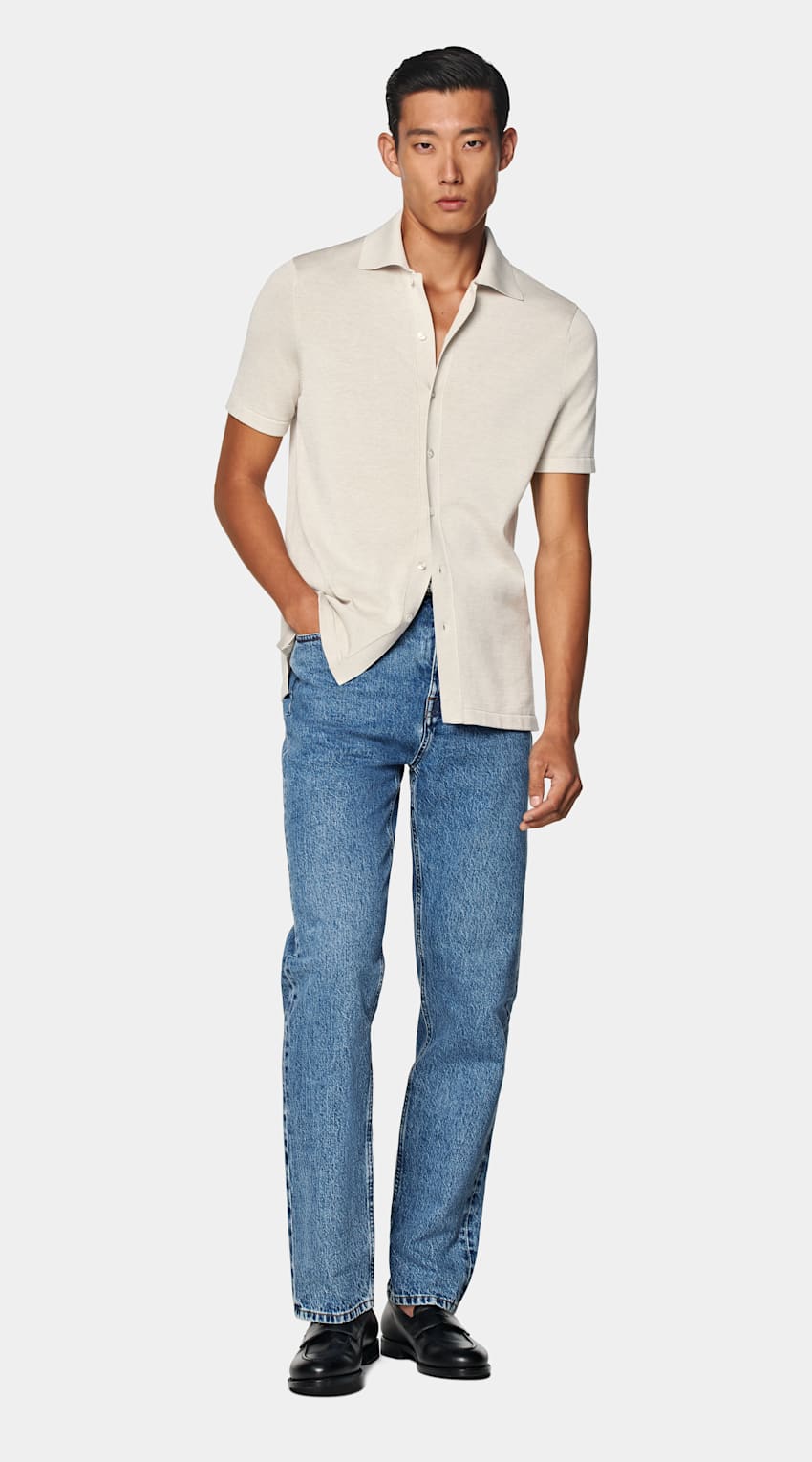 Camisa areia | MC146