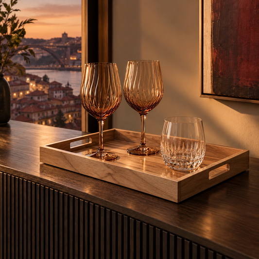 Set Porto Wine — composição FLYRKE HOME