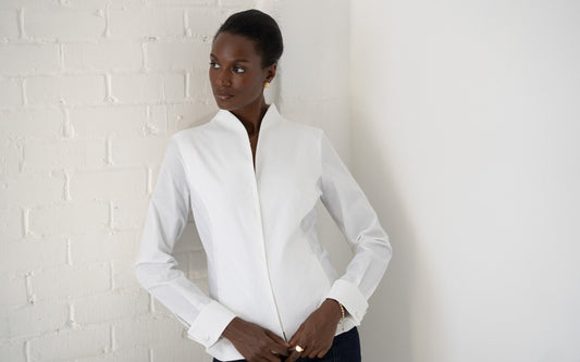 Camisa Penelope — Branca | Popelina de algodão