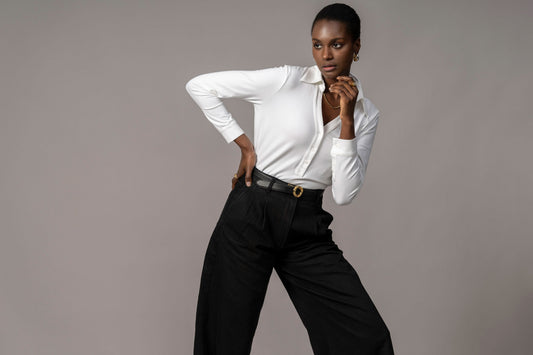 Camisa Meredith — Branca | Jersey de algodão